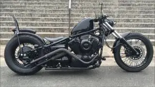DS400／ブラックロッド　　factiuon ﾌｧｸｼｮﾝ　ﾊﾞｲｸ　ｱﾒﾘｶﾝ　ﾁｮｯﾊﾟｰ　ｶｽﾀﾑﾊﾞｲｸ