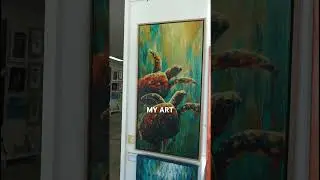 Introducing.... MY ART ✨ #art #painting #artvlog