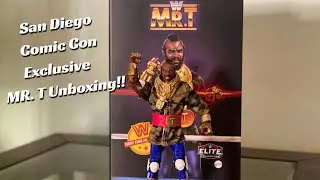 San Diego Comic-Con 2020 Exclusive Mr. T Elite Unboxing!!!