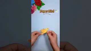 Origami paper bird🕊️#shorts#diy#craft#papercraft #HandMade Creator