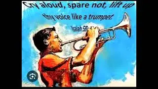 Another trumpet blast on a beautiful winter's day!