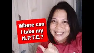 Where can I take my National Physical Therapy Examination?