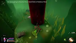 Another Crab's Treasure - Path to Rainbow River Moon Snail Shell in Expired Grove