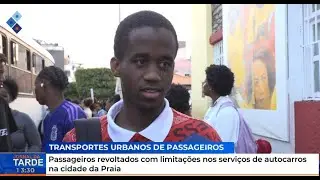 Passageiros revoltados com limitações nos serviços de autocarros na cidade da Praia