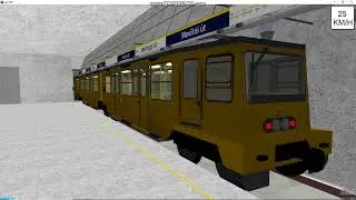 Openbve / M1 Metro fiktiv vonal / GANZ MFAV szerelveny