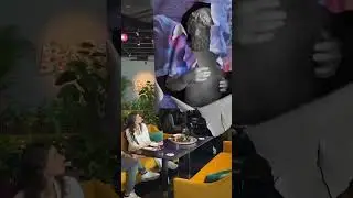 The Trove, a restaurant in Dubai, shares on their Instagram an animated .......🏎️🦹🦸🦸🦸