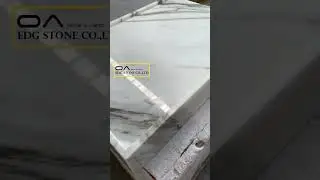 Italian Calacatta Gold marble vanity tops #edgstone #calacatta #calacattagold #calacattamarble