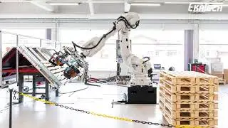 Producera pallar med en robot - RN4017 palltillverkningsrobot