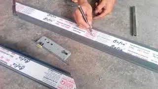 Hướng dẫn khoét khóa cửa hệ 4500