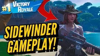 SIDEWINDER Skin Gameplay In Fortnite Battle Royale