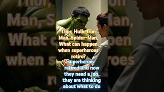 Thor, Hulk, Iron Man, Spider-Man, What can happen when superheroes retire? #thor #hulk