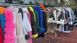 Model Goes Out for Photoshoot#furcoat #realfur #luxury #fashion #newstyle #minkfur #cashmere