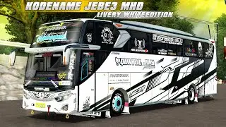 KODE NAME SRIKANDI JETBUS 3 MHD F Z A | LIVERY POLOS WHITEMBOYYS FREE VECTOR