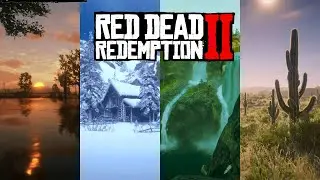 The Ambience of Red Dead Redemption 2 | Nature Sounds for Relaxation, Study and Sleep