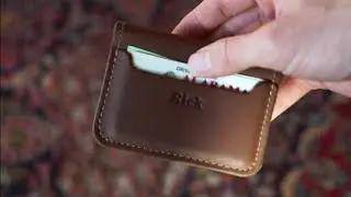 #1 Most Popular Men's Wallet: The Gates Personalized Fine Leather Bi Fold Money Clip Wallet