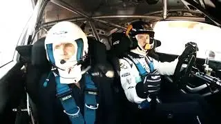 David Coulthard appeared in WRC as a VIP Co-driver #wrc #clips