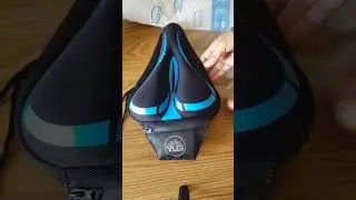 Easy fit bike seat cover #bike #riding #bikeseat #bikecover #bicycle #seatcover #shorts