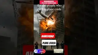 &ldquo; ahmedabad  Plane Crash Shocks Everyone &ndash; What Happened? 😱✈️#planecrash#india#gujrat