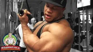 Phil Heath's One Arm Tricep Press Down | Tricep Exercise #4
