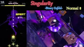 【グルーヴコースター4MAX】「Singularity -Binary Enfold-」Normal PERFECT 手元+画面外部出力