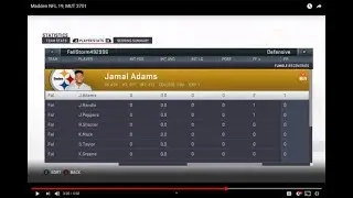 Madden NFL 19, MUT 3701 Jamal Adams FF x2, FR x 1!!