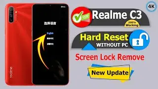 Realme C3 Hard Reset Forgot Password Without Pc | Rm Solution | How to Reset Realme C3 Factory Reset