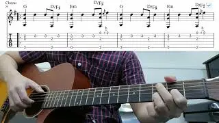 If I Can't Have You (Shawn Mendes) - Easy Fingerstyle Guitar Playthrough Tutorial With Tab