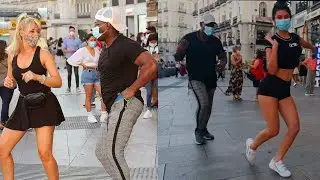 Colombianas me deja K.O bailando salsa caleña y española me deja 😱