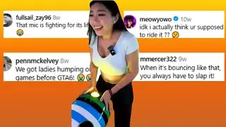 ladies humping on games - Reels comments as a Song (Chat Music)