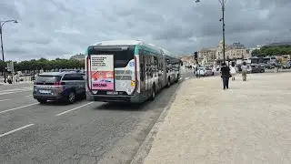 [RATP] Bus 171 : Grâce de Dieu -- Château de Versailles | Iveco Urbanway 18 Hybride