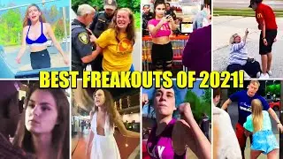 TOP 25 Public Freakouts of 2021! *MOST VIEWED MOMENTS*
