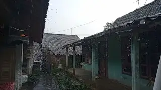 Rain Village Road | Relaxed and calm rural rainy atmosphere| No Voice of Nature Speaks