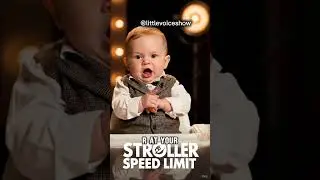 The stroller speed limit. #baby #parenting #babyshorts #happy #fypシ #babypodcast #fypシ゚viral