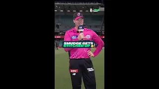 Steve Smith laughs about some uncharacteristic moments in the field