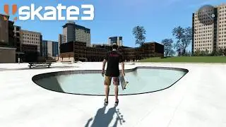 I Skated The Pool From The Skate 3 Cover