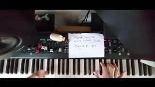 Phil Collins - Against All Odds (Piano for Pigs charity cover)