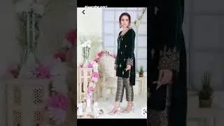 banarse trouser design with velvet dress ideas 2023/velvet shirt design with banarse trouser.