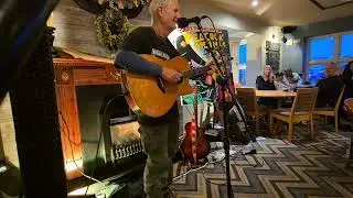 Stewart tribute to Frank at Frailers Guitar & Banjo Shop in Runcorn..Streets Of London Birchwood