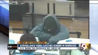 Surveillance video catches robber in Norwood
