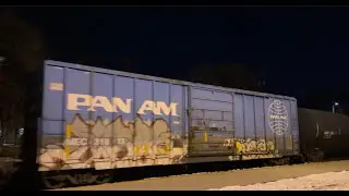 Pan Am Boxcar and Amtrak 12/22/25