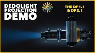 Dedolight Imager Demo - the DP1.1 (now DP1.2) & shutter projectors DP2.1 (now DP2.2)