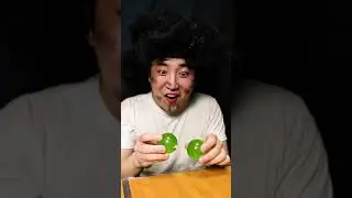 Mukbang Sea grapes Kielbasa Sausage Kyoho jelly 바다포도 킬바사소시지 쿄호젤리 먹방 #SHORTS