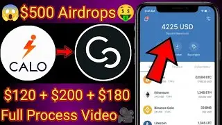 😱Earn up to $500 Airdrops | Calo Run Wallet Loot | Today new crypto airdrop | Today new crypto loots