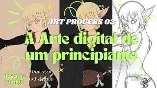 MY DIGITAL ART PROCESS 02 (Wakfu Fanart-Evangeline)