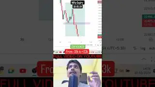 NIFTY FALL CAPTURED #intraday #intradaytrading #scalping #nifty #livetrading #trading #stocks