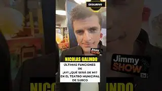 V&iacute;deo completo en YT #jimmyshowtv #entrevista #chismes #per&uacute; #nicolasgalindo #eresmibien