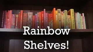 Rainbow Shelves!