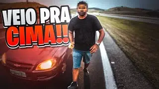 TRANCA ESQUERDA BATEU DE PROP&Oacute;SITO E VEIO PRA CIMA 😡