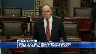 Lawmakers bid farewell to retiring US Sen. Richard Shelby