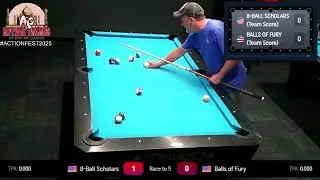 Match 1 | Team 8-Ball Scholars vs Team Balls of Fury | August 2025 Action Palace Amateur Team Cup